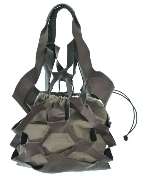 MAISON N.H PARIS（メゾン・エヌ・アッシュ・パリ）ハンドバッグ 茶 サイズ:- レディース/2200630145043