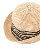 MAISON N.H PARIS（メゾン・エヌ・アッシュ・パリ）ストローハット ベージュ サイズ:- レディース/2200677661032