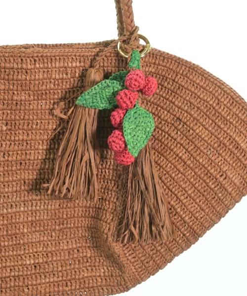 MAISON N.H PARIS（メゾン・エヌ・アッシュ・パリ）かごバッグ 茶 サイズ:- レディース/2200679282013