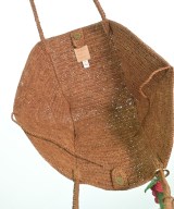 MAISON N.H PARIS（メゾン・エヌ・アッシュ・パリ）かごバッグ 茶 サイズ:- レディース/2200679282013