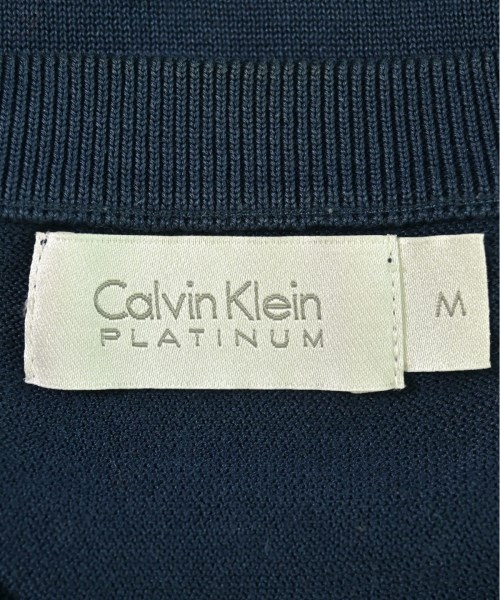 Calvin Klein PLATINUM（カルバンクラインプラティナム）ニット・セーター 紺 サイズ:M メンズ/2200606800051