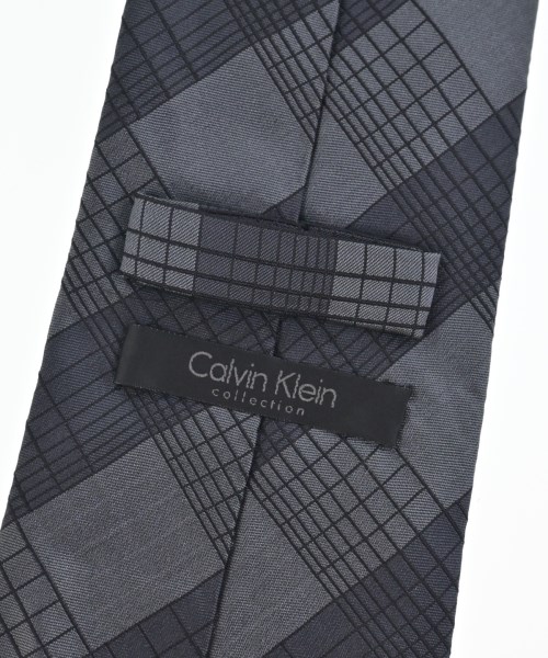 Calvin Klein PLATINUM（カルバンクラインプラティナム）ネクタイ グレー サイズ:- メンズ/2200704666634