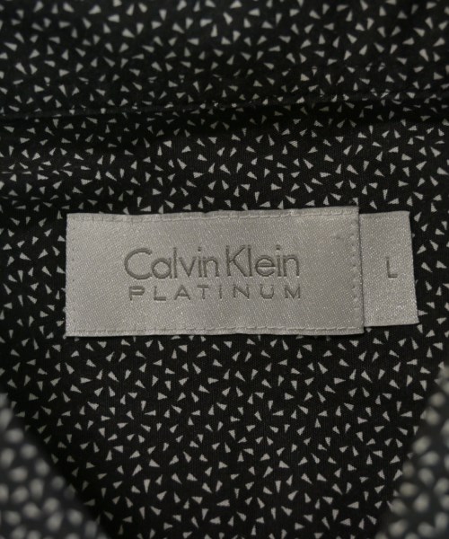 Calvin Klein PLATINUM（カルバンクラインプラティナム）カジュアルシャツ 黒 サイズ:L メンズ/2200722146088