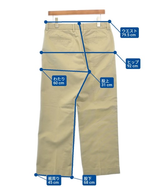 Toironier（トワロニエ）チノパン ベージュ サイズ:48(L位) メンズ/2200635229045