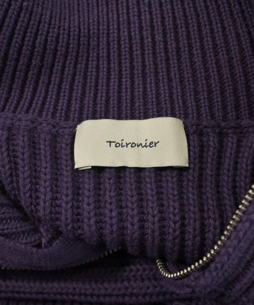 Toironier（トワロニエ）ニット・セーター 紫 サイズ:F メンズ/2200644030137