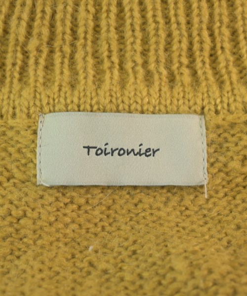 Toironier（トワロニエ）ニット・セーター 黄 サイズ:F メンズ/2200713473049