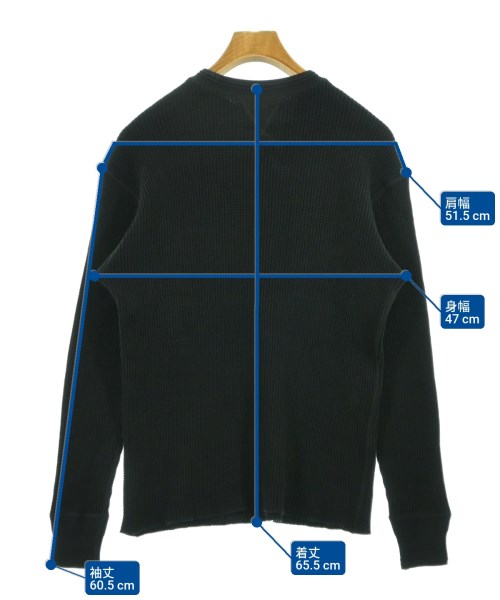 Toironier（トワロニエ）Tシャツ・カットソー 黒 サイズ:1(S位) メンズ/2200653651125