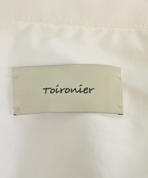 Toironier（トワロニエ）カジュアルシャツ 白 サイズ:0(XS位) メンズ/2200663594030