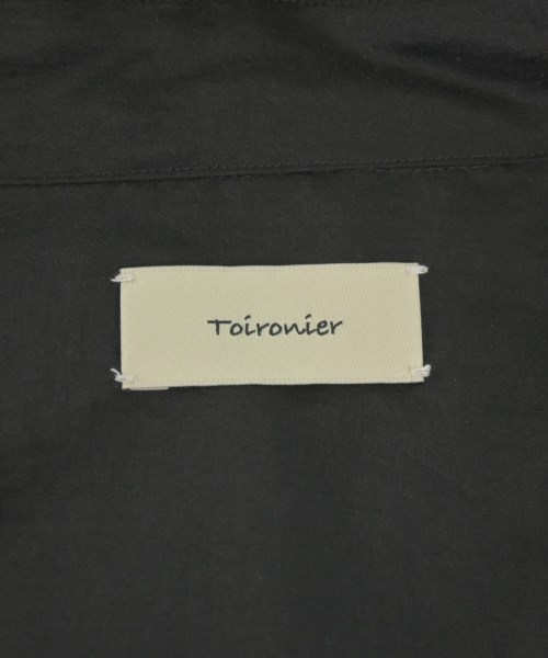 Toironier（トワロニエ）カジュアルシャツ 黒 サイズ:F メンズ/2200670277018