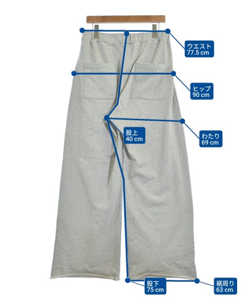 Toironier（トワロニエ）スウェットパンツ グレー サイズ:F メンズ/2200672117015