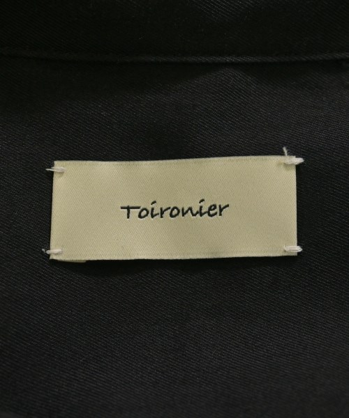 Toironier（トワロニエ）カジュアルシャツ 黒 サイズ:F メンズ/2200733146022