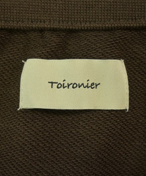 Toironier（トワロニエ）スウェット 茶 サイズ:2(M位) メンズ/2200723587033