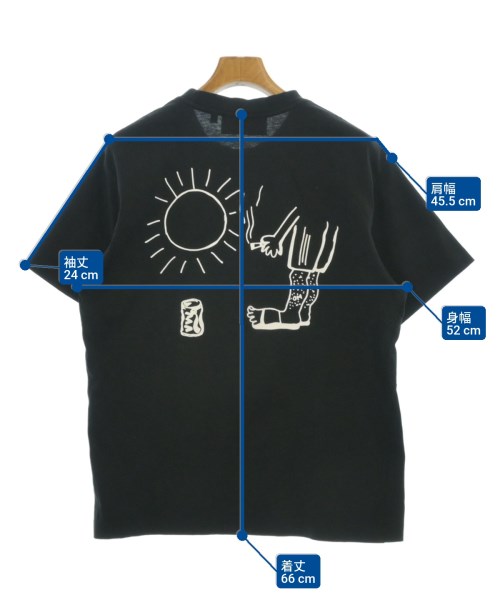 VVV（ヴィヴィヴィ）Tシャツ・カットソー 黒 サイズ:M メンズ/2200687100040