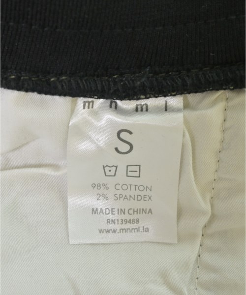 mnml（ミニマル）カーゴパンツ 黒 サイズ:S メンズ/2200643842588