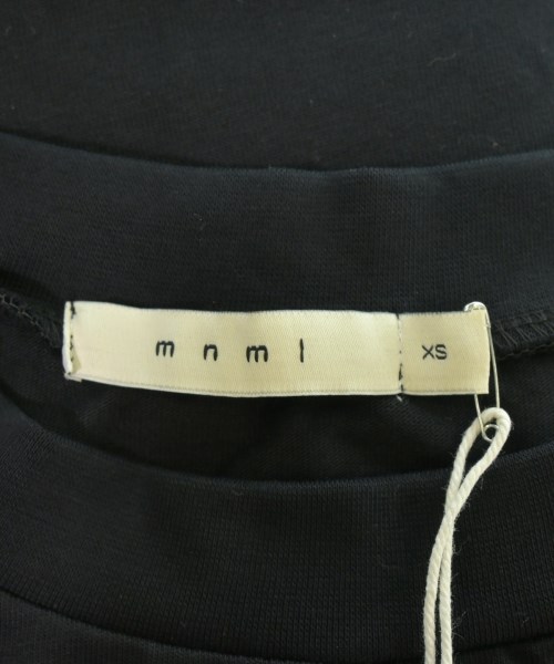 mnml（ミニマル）Tシャツ・カットソー 黒 サイズ:XS メンズ/2200672945878