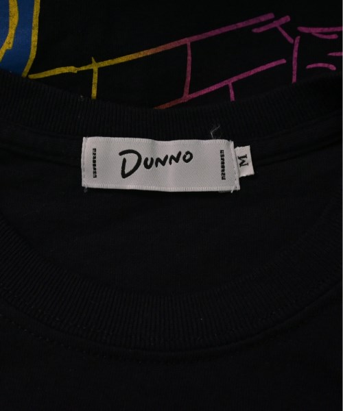 Dunno（ダノウ）Tシャツ・カットソー 黒 サイズ:M メンズ/2200478556322