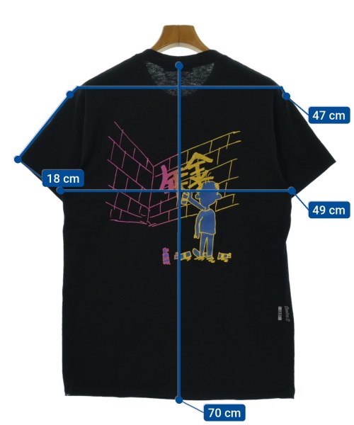 Dunno（ダノウ）Tシャツ・カットソー 黒 サイズ:M メンズ/2200478556322