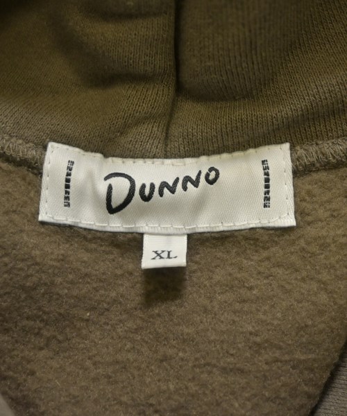Dunno（ダノウ）パーカー カーキ サイズ:XL メンズ/2200670646029
