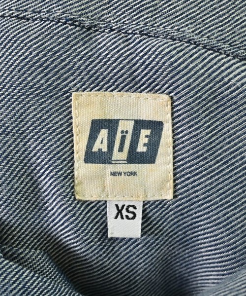 AiE（エイアイイー）カジュアルシャツ 紺 サイズ:XS メンズ/2200623990063