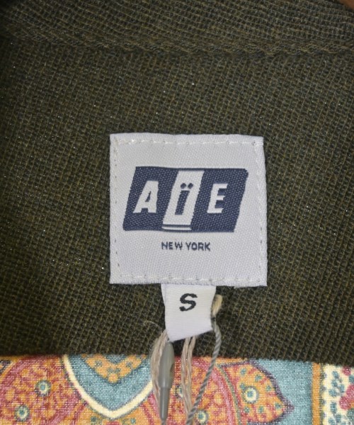 AiE（エイアイイー）カジュアルシャツ カーキ サイズ:S メンズ/2200604893147