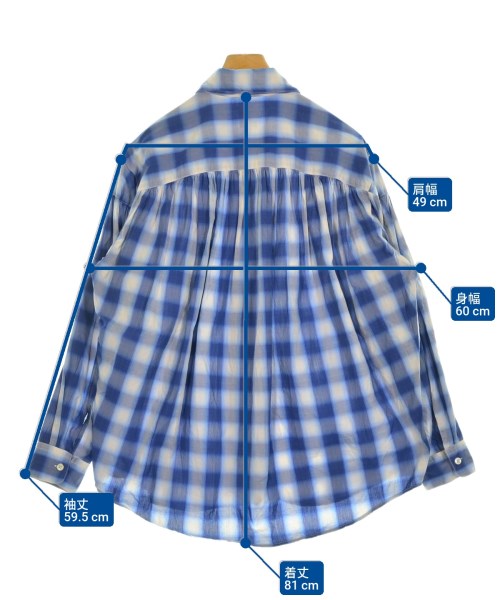 AiE（エイアイイー）カジュアルシャツ 青 サイズ:M メンズ/2200656487271