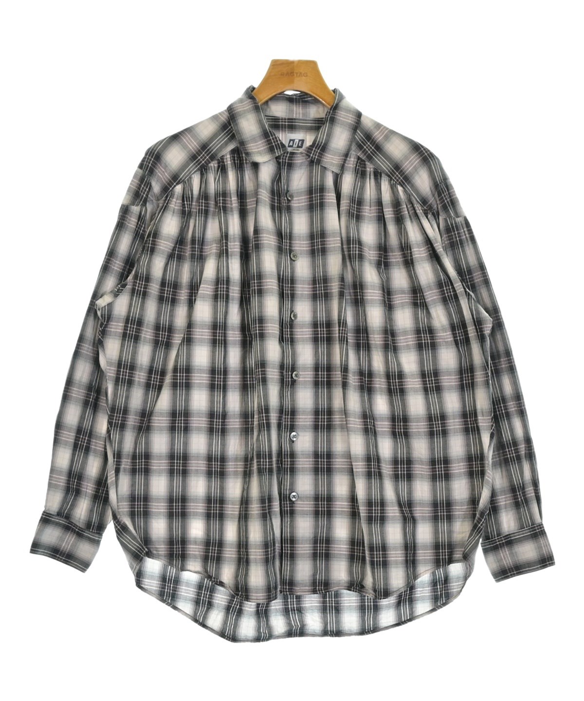 Aie シャツ - AiE - Patterned Painter Shirt (size-L) ¥18000+tax