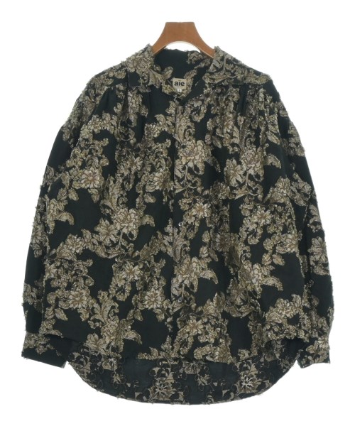 AiE(エイアイイー)カジュアルシャツ 黒 サイズ:S/2200651013017