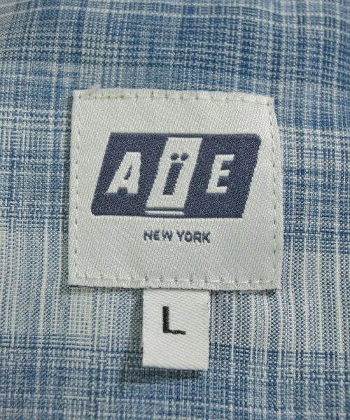 AiE（エイアイイー）カジュアルシャツ 青 サイズ:L メンズ/2200730527046