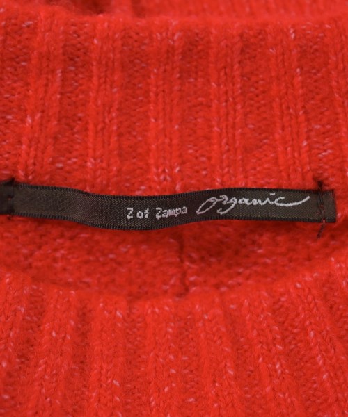 Z of zampa Organic（ゼットオブザンパオーガニック）ニット・セーター 赤 サイズ:F レディース/2200635929051