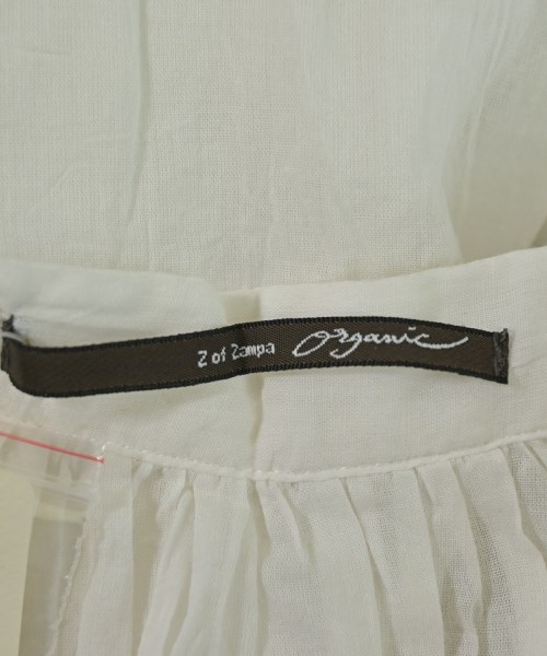 Z of zampa Organic（ゼットオブザンパオーガニック）ブラウス 白 サイズ:F レディース/2200735076013