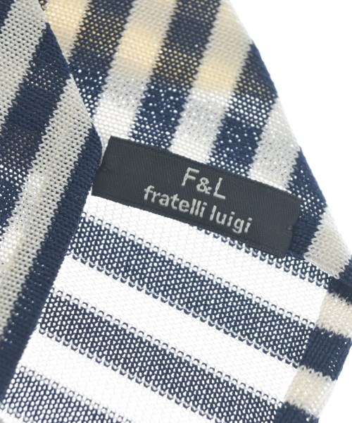 Fratelli Luigi （フラテッリルイージ）ネクタイ 白 サイズ:- メンズ/2200632173105