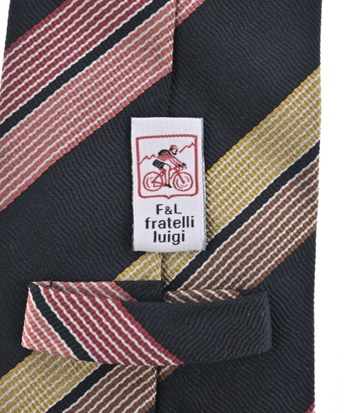 Fratelli Luigi （フラテッリルイージ）ネクタイ 黒 サイズ:- メンズ/2200652702040