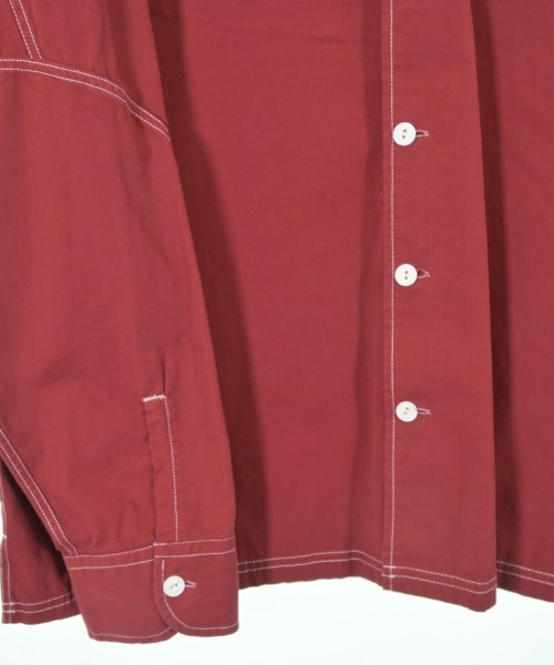 POP TRADING COMPANY（ポップトレーディングカンパニー）カジュアルシャツ 赤 サイズ:XL メンズ/2200542494031