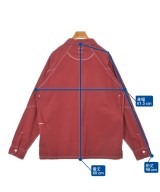 POP TRADING COMPANY（ポップトレーディングカンパニー）カジュアルシャツ 赤 サイズ:XL メンズ/2200542494031