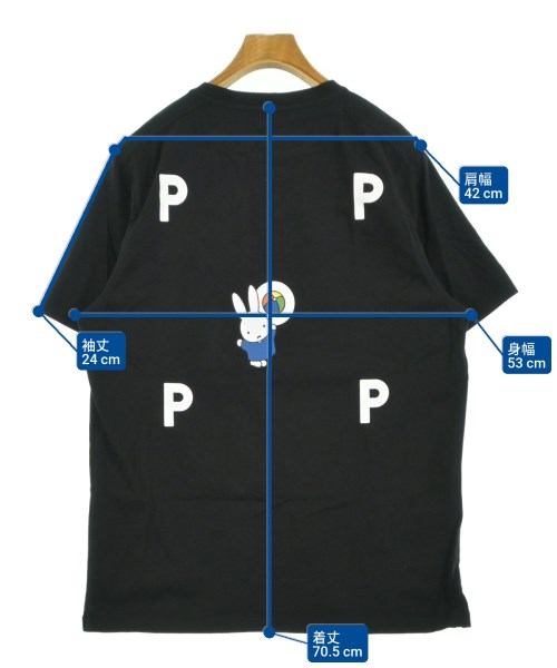 POP TRADING COMPANY（ポップトレーディングカンパニー）Tシャツ・カットソー 黒 サイズ:M メンズ/2200605501034