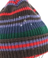 POP TRADING COMPANY（ポップトレーディングカンパニー）ニットキャップ・ビーニー 茶 サイズ:- メンズ/2200675256087