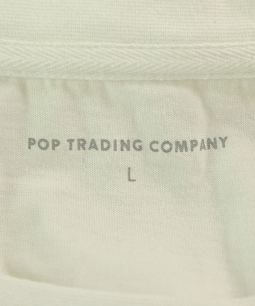 POP TRADING COMPANY（ポップトレーディングカンパニー）Tシャツ・カットソー 白 サイズ:L メンズ/2200681995161