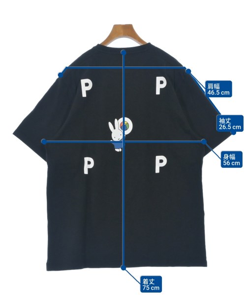 POP TRADING COMPANY（ポップトレーディングカンパニー）Tシャツ・カットソー 黒 サイズ:XL メンズ/2200700967049