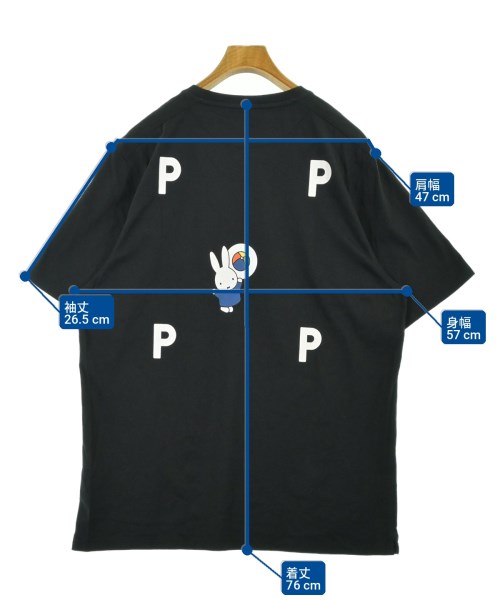 POP TRADING COMPANY（ポップトレーディングカンパニー）Tシャツ・カットソー 黒 サイズ:XL メンズ/2200709243083