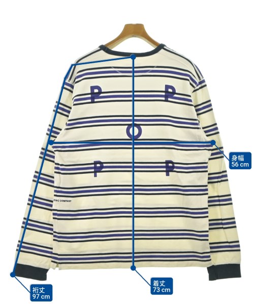 POP TRADING COMPANY（ポップトレーディングカンパニー）Tシャツ・カットソー 白 サイズ:XL メンズ/2200643724105