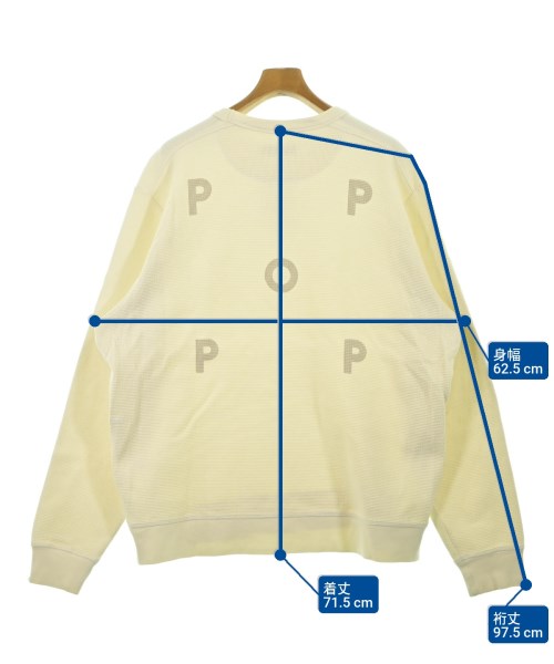POP TRADING COMPANY（ポップトレーディングカンパニー）スウェット 黄 サイズ:XL メンズ/2200643724150