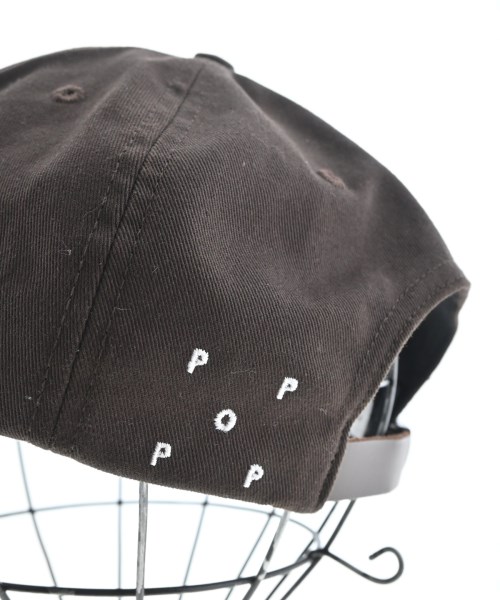 POP TRADING COMPANY（ポップトレーディングカンパニー）キャップ 茶 サイズ:- メンズ/2200707386331