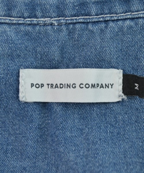 POP TRADING COMPANY（ポップトレーディングカンパニー）カジュアルシャツ 紺 サイズ:M メンズ/2200721275178