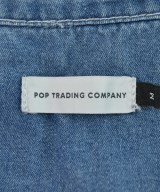 POP TRADING COMPANY（ポップトレーディングカンパニー）カジュアルシャツ 紺 サイズ:M メンズ/2200721275178