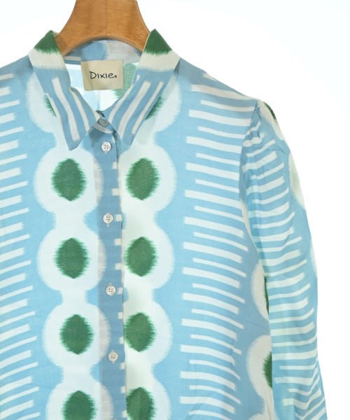 Dixie（ディクシー）シャツワンピース 青 サイズ:M レディース/2200650483156