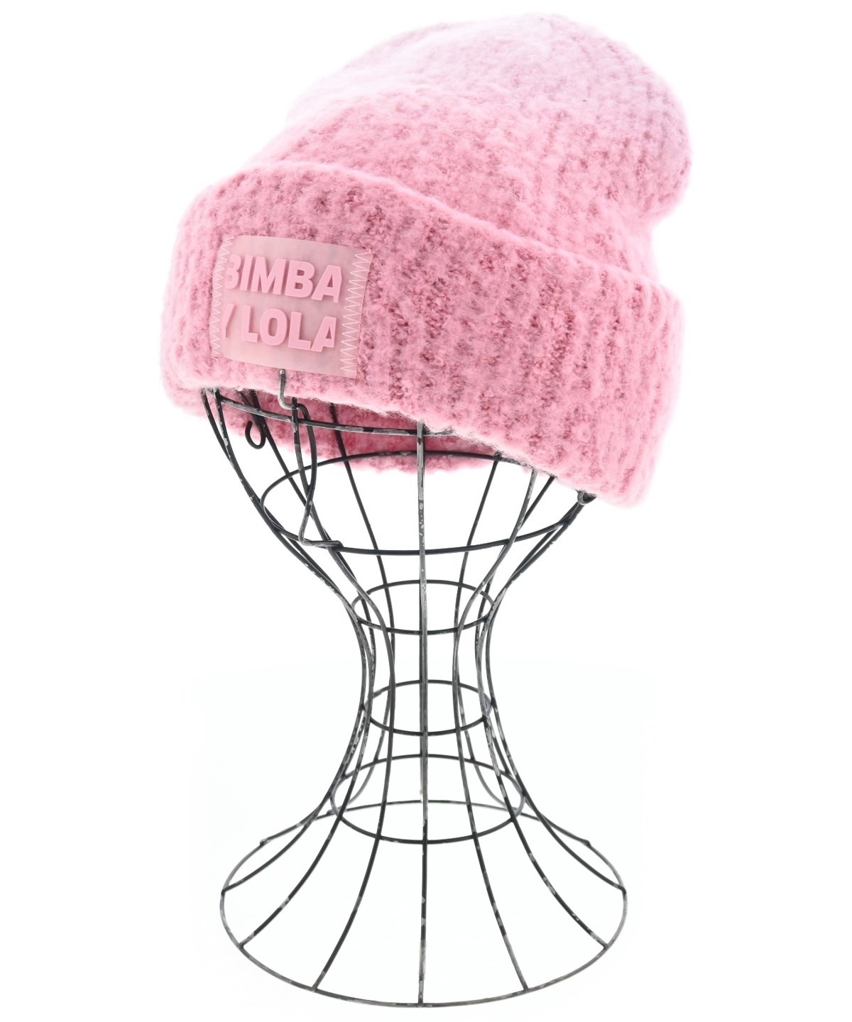 BIMBA Y LOLA（ビンバイローラ）ニットキャップ・ビーニー ピンク
