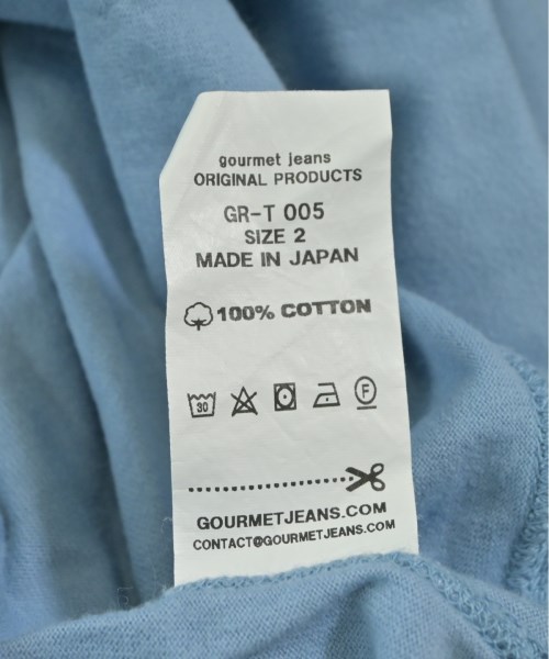 gourmet jeans（グルメジーンズ）Tシャツ・カットソー 青 サイズ:2(M位) メンズ/2200554257037
