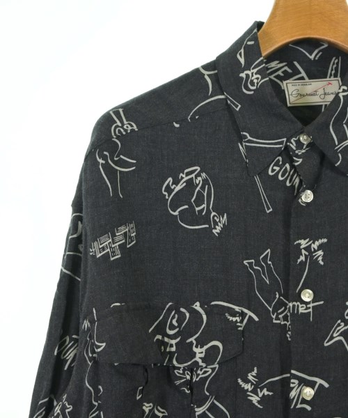gourmet jeans（グルメジーンズ）カジュアルシャツ グレー サイズ:3(L位) メンズ/2200622778020