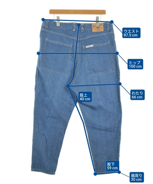 gourmet jeans（グルメジーンズ）デニムパンツ 青 サイズ:36(S位) メンズ/2200616856444