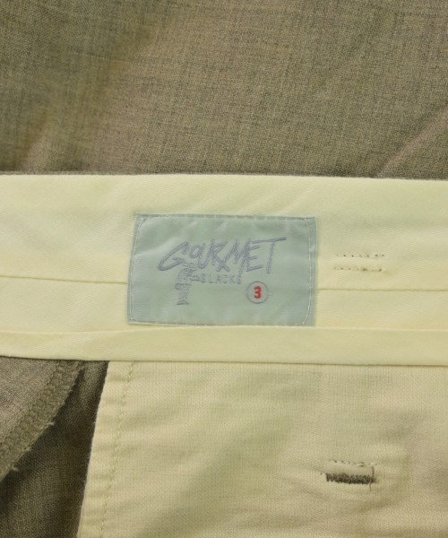 gourmet jeans（グルメジーンズ）スラックス ベージュ サイズ:3(L位) メンズ/2200694174508